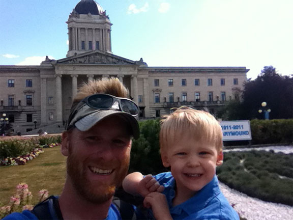 Me and my nephew Dylan!