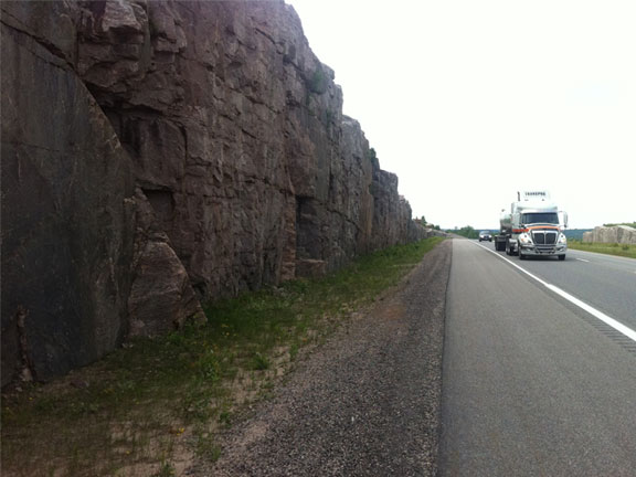 TCH between Trout Creek and North Bay.