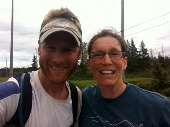 My friend Otto's partner Jen who found me on the TCH and said hi!