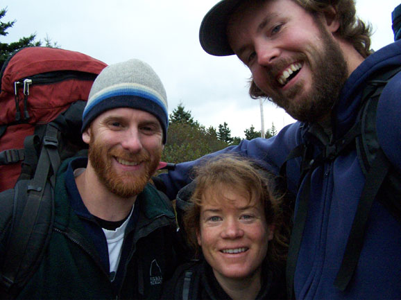 Hiking Cape Chignecto back in the day!