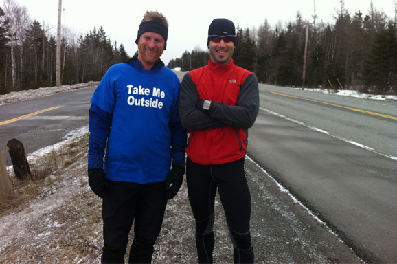 Morning run with Rob... loved it!