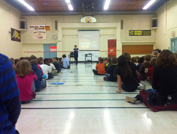 Tanya, presenting her In Motion program