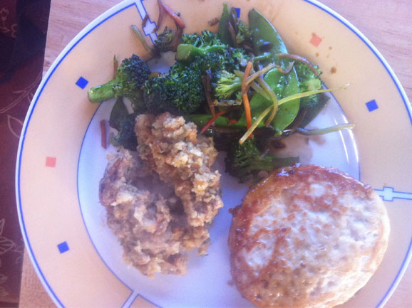 Back to home cooked meals... nice!