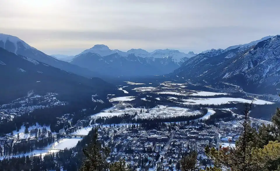 Banff Townsite From Tunnel Mountain2