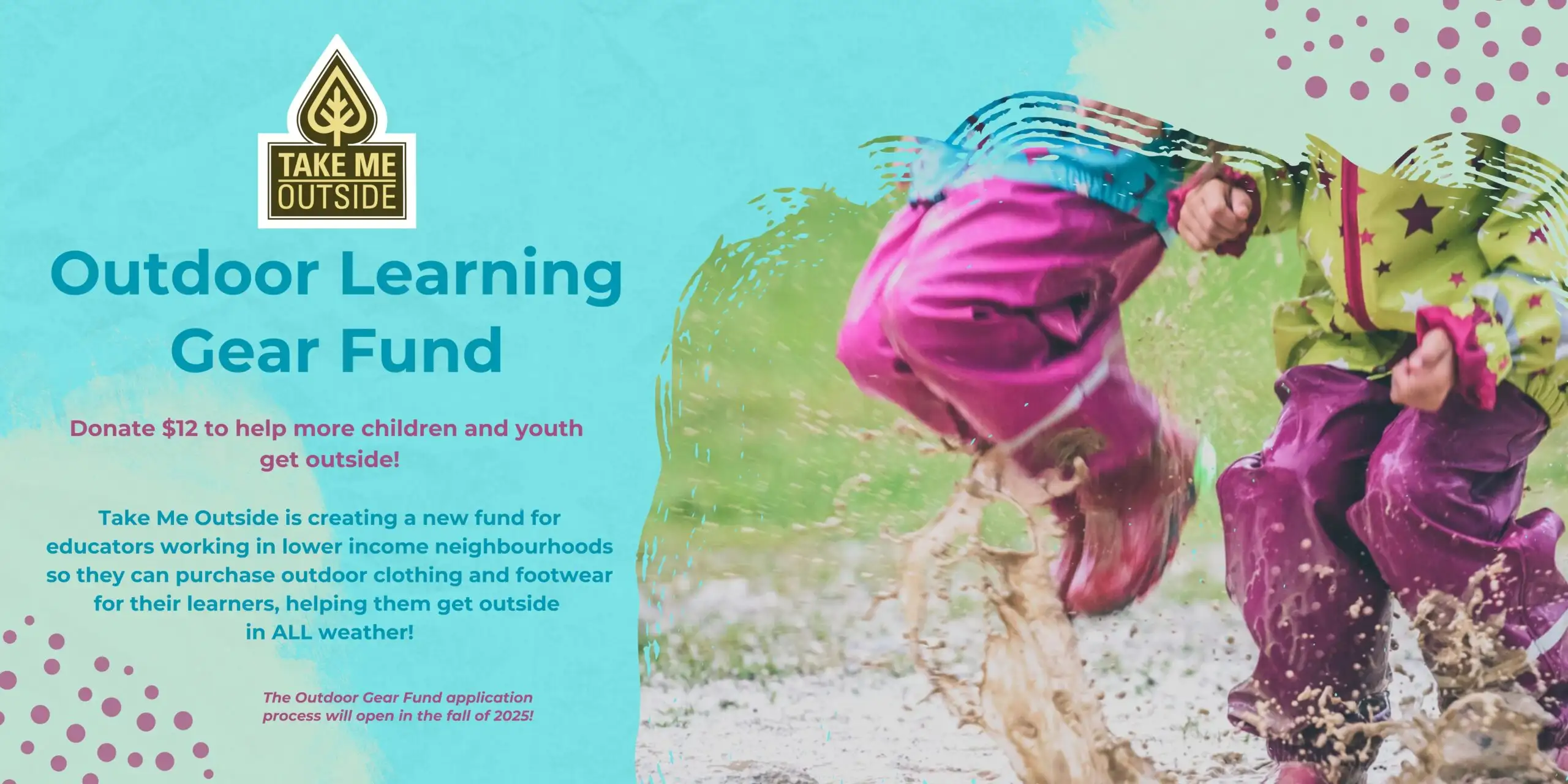 Banner Outdoorlearning Gear Fund